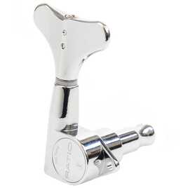 Klucze Graph Tech Ratio Bass Y-Style Button 4 w Linii Lewe Chrom