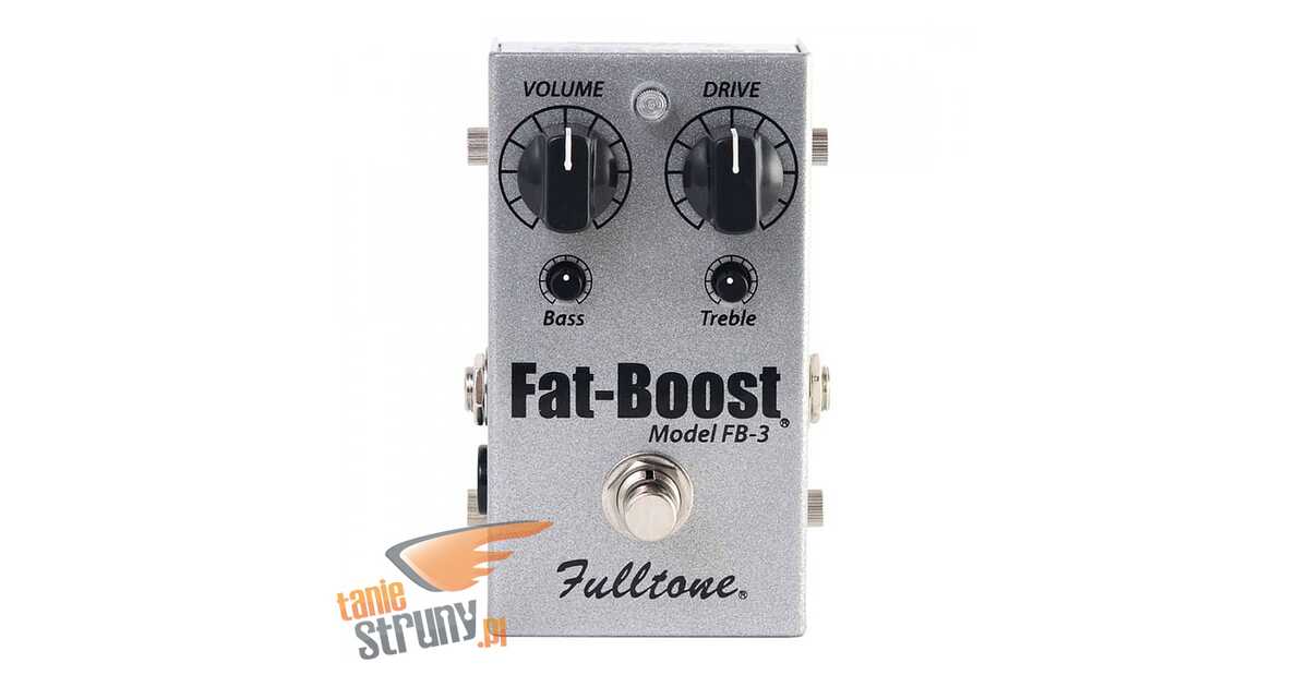 Fulltone Fat-Boost 3 FB-3 フルトーン Fulltone Fat Boost 3 FAT-BOOST FB-3 Efekty i akcesoria