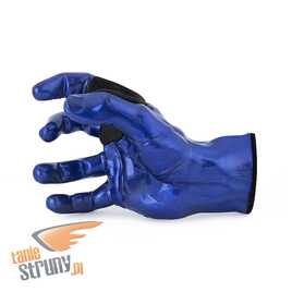 GuitarGrip wieszak ścienny na gitarę w kształcie dłoni, niebieski metallic