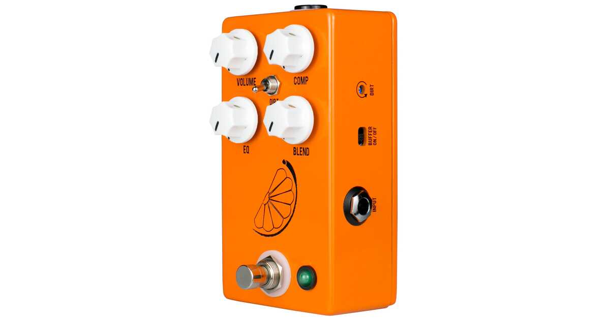 ギター JHS Pulp N Peel V4 JHS Pulp 'N' Peel V4 Compressor JHS PULP N PEEL V4 Efekty i