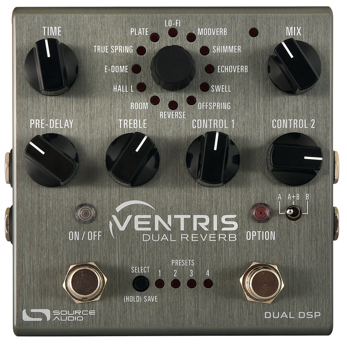One Series Ventris Dual Reverb Source Audio SR SA 262 OS VR Efekty